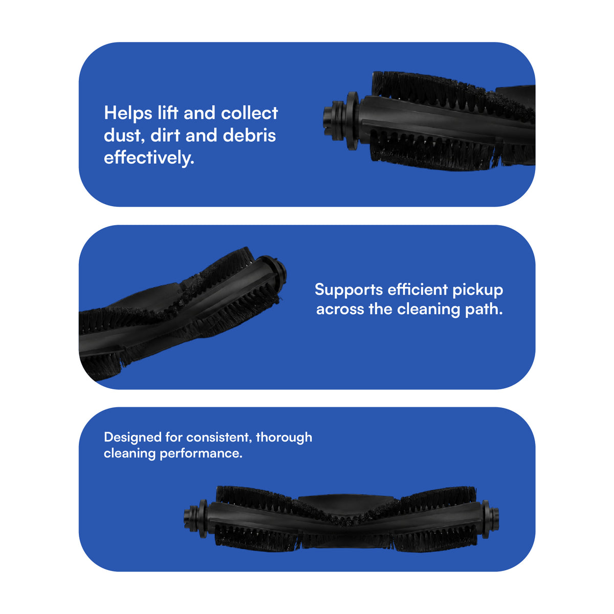 Main Brush Compatible with iLife V20 (Pack of 2)