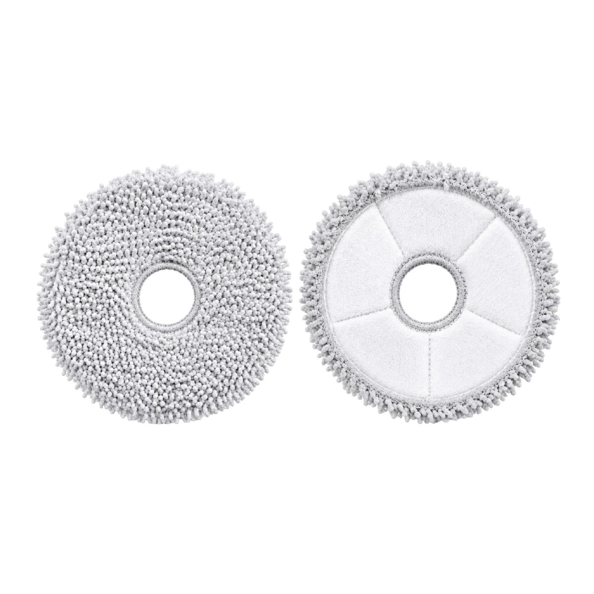 Round Mop Compatible with Dreame L10 Prime, D20 Ultra, L10s Ultra, L10s Pro Ultra, L40 Ultra AE, L50s Pro Ultra, L50 Ultra CE & X40 Ultra ( Pack of 2)