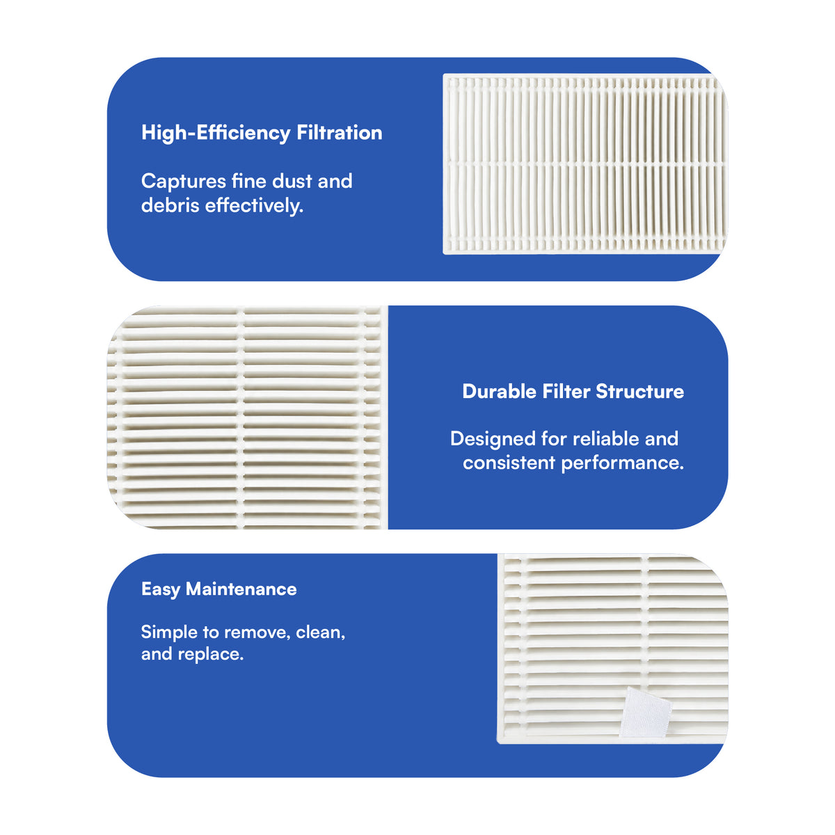 Filter Compatible with Eureka Forbs E10s / E20 Plus (Pack of 2)