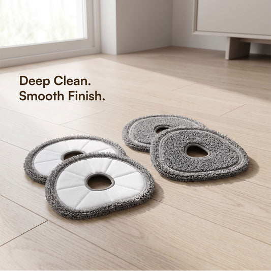 Round Mop Compatible with Narwal Freo X Ultra, X10 Pro, Z10 Pro & Z Ultra ( Pack of 2)